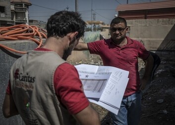 إعادة إعمار المنازل في نينوى