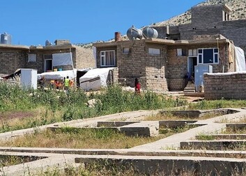 توزيع عدة العزل لإعادة بناء المنازل في دهوك