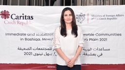  From Displaced Woman to Humanitarian Worker  