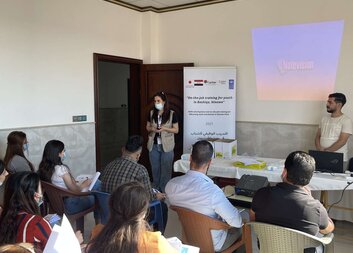 التدريب أثناء العمل للشباب في بعشيقة/ محافظة نينوى