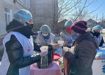 كاريتاس تساعد في أوكرانيا على الرغم من القتال المستمر