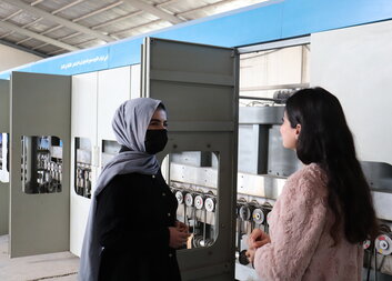 دياري وجدت عملاً وتستطيع أعالة أسرتها بفضل كاريتاس جمهورية التشيك في العراق