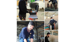 تعرف على الخمسة مهندسين كهربائيين الذين تم توظيفهم في نفس الشركة بعد المشاركة في مشروع التدريب أثناء العمل المنظم من قبل كاريتاس جمهورية التشيك في العراق