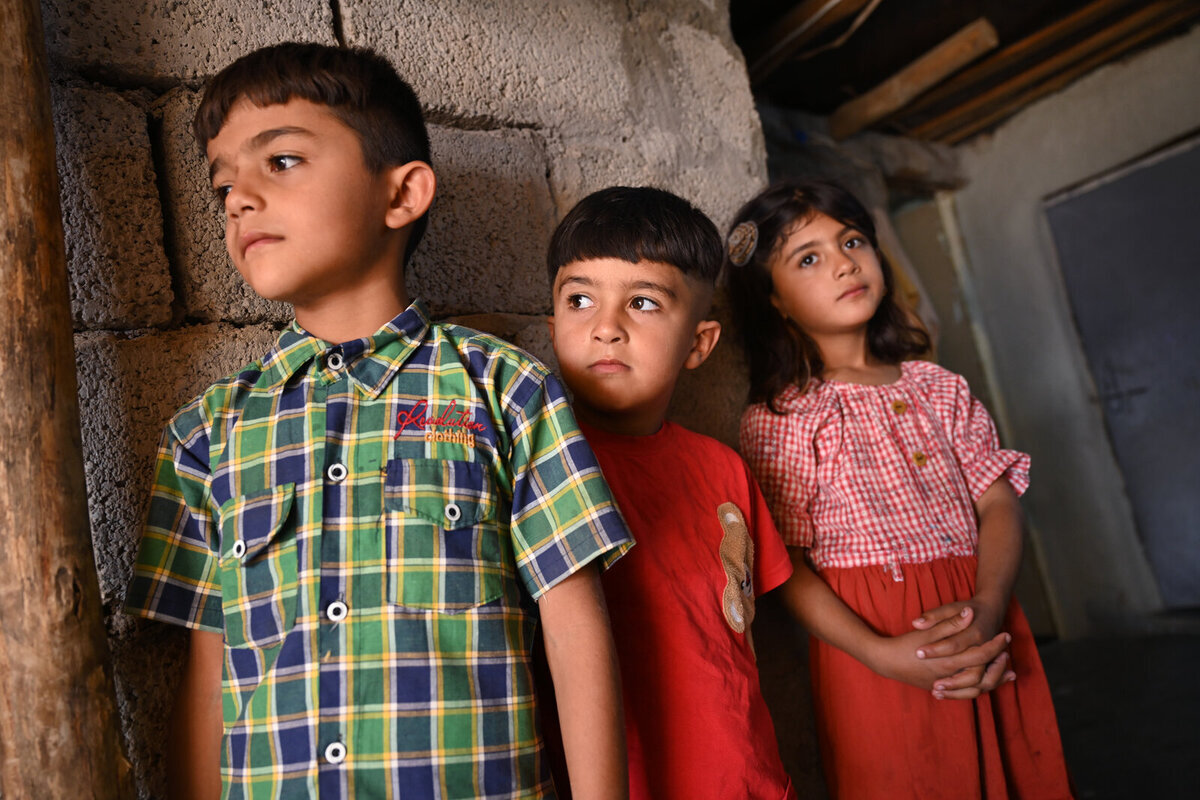 الأطفال هم بين أكثر المجموعات الضعيفة للاجئين والأشخاص النازحين داخليًا الأطفال هم بين أكثر المجموعات الضعيفة للاجئين والأشخاص النازحين داخليًا