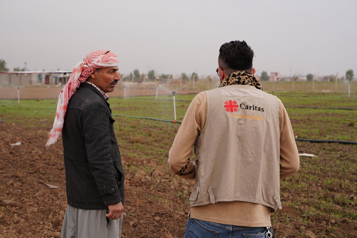 تدعم كاريتاس جمهورية التشيك الفلاحين في العراق للتكيف مع التغير المناخي تدعم كاريتاس جمهورية التشيك الفلاحين في العراق للتكيف مع التغير المناخي