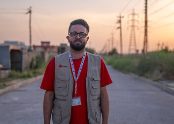 Behind the scenes of Caritas Czech Republic: Meet Steven Issam, one of our project managers in Iraq 