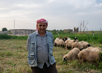 الزراعة هي وظيفتي المفضلة، يقول المزارع العراقي جبران
